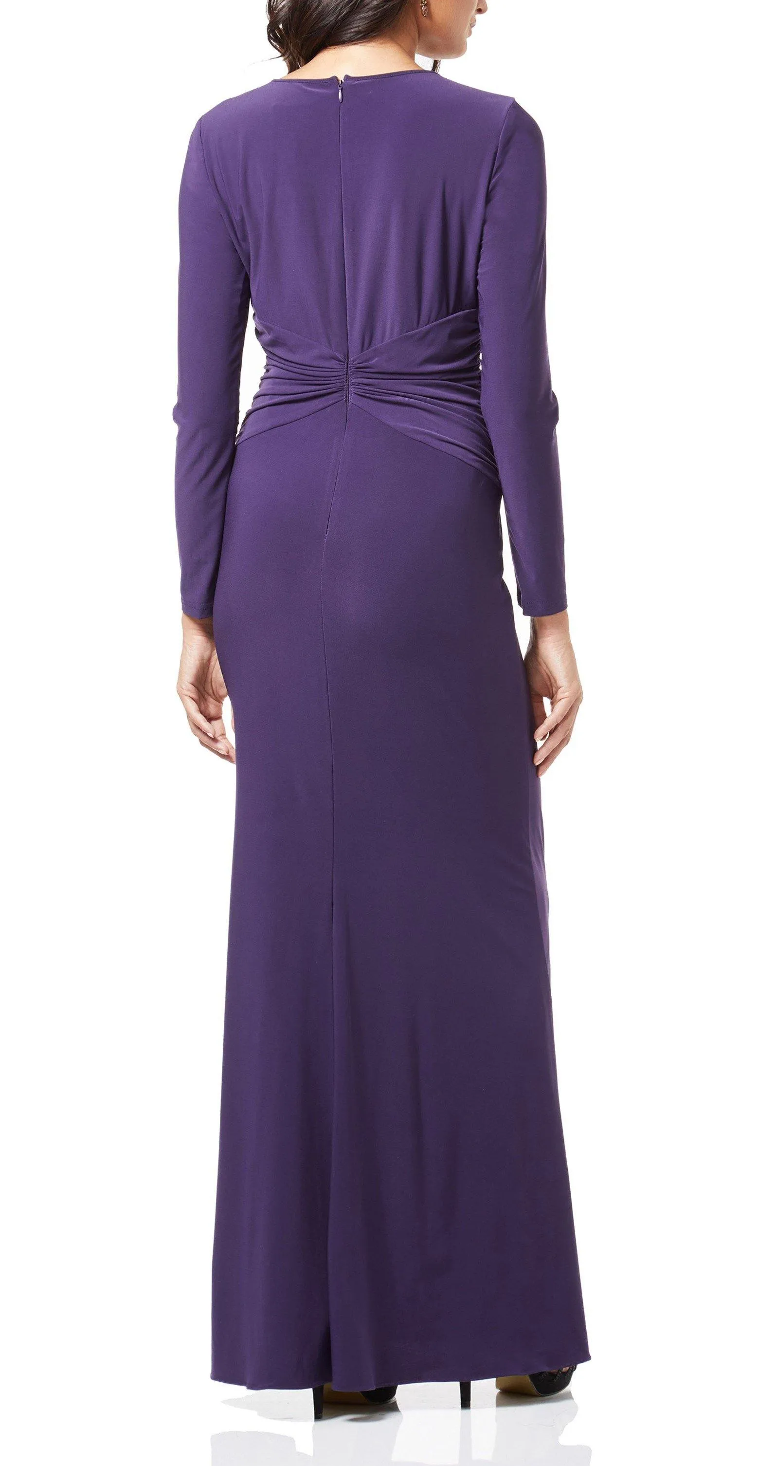 Adrianna Papell AP1E204090 Long Sleeve Formal Dress