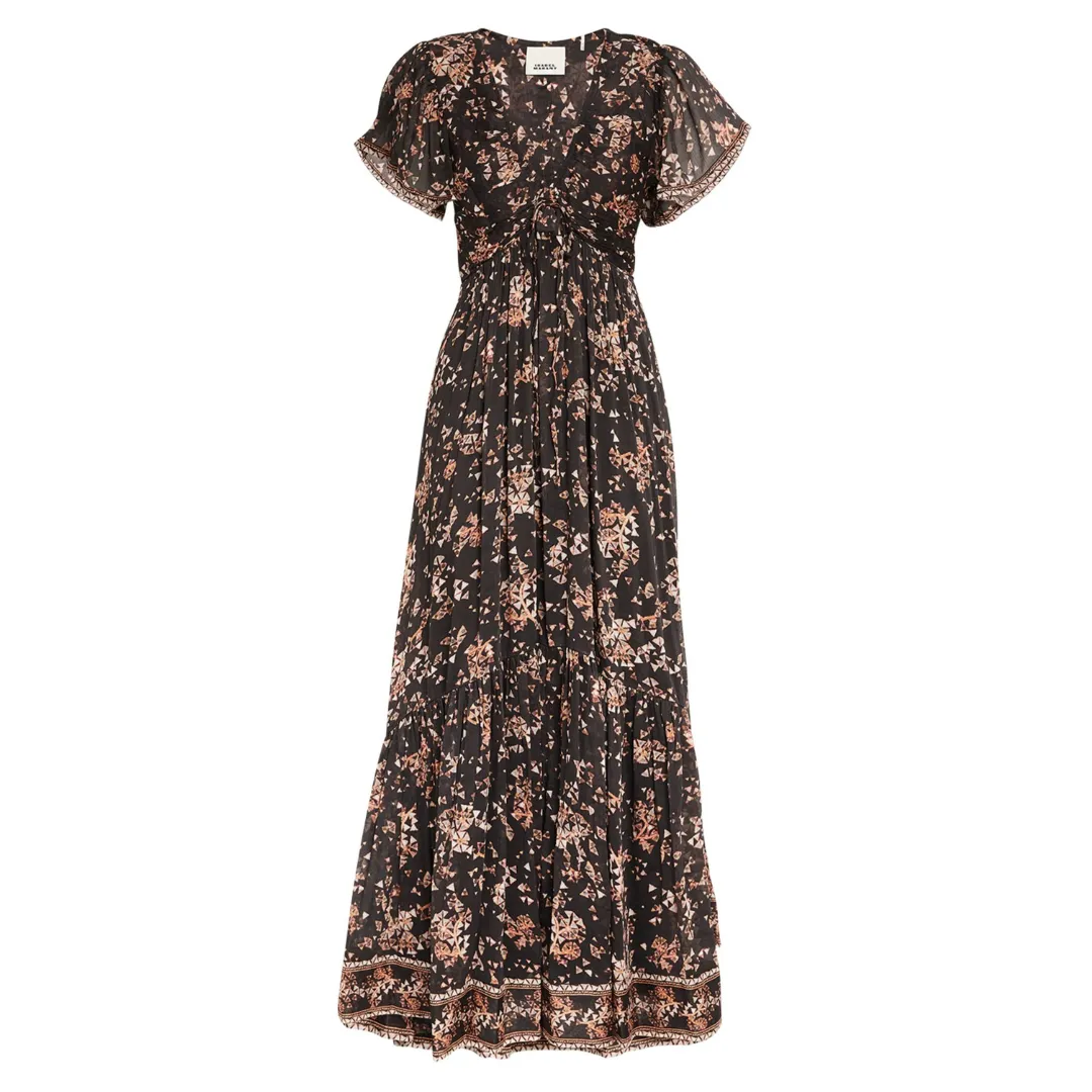 Agathe Printed Maxi Dress