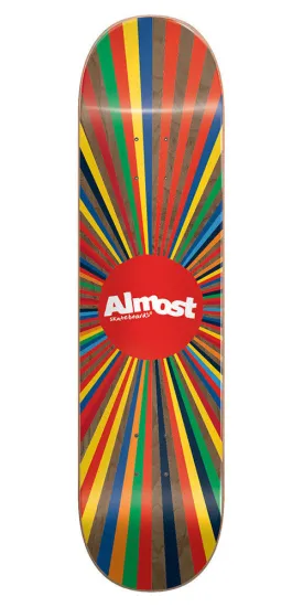 Almost Color Wheel Skateboard Deck - Brown - 8.0