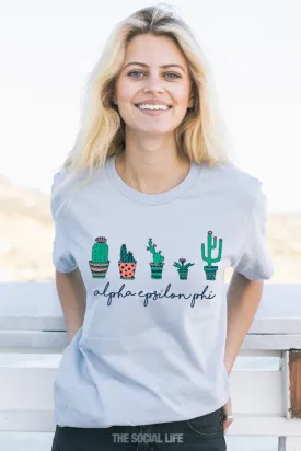 Alpha Epsilon Phi Cacti Tee