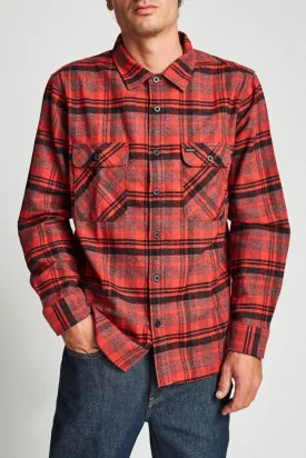 Archie L/S Flannel - Red/Black Combo