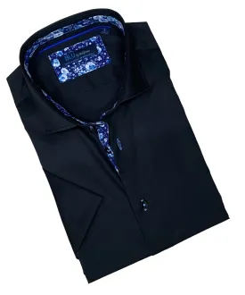 Blu by Polifroni Shirt Short Sleeve | Black