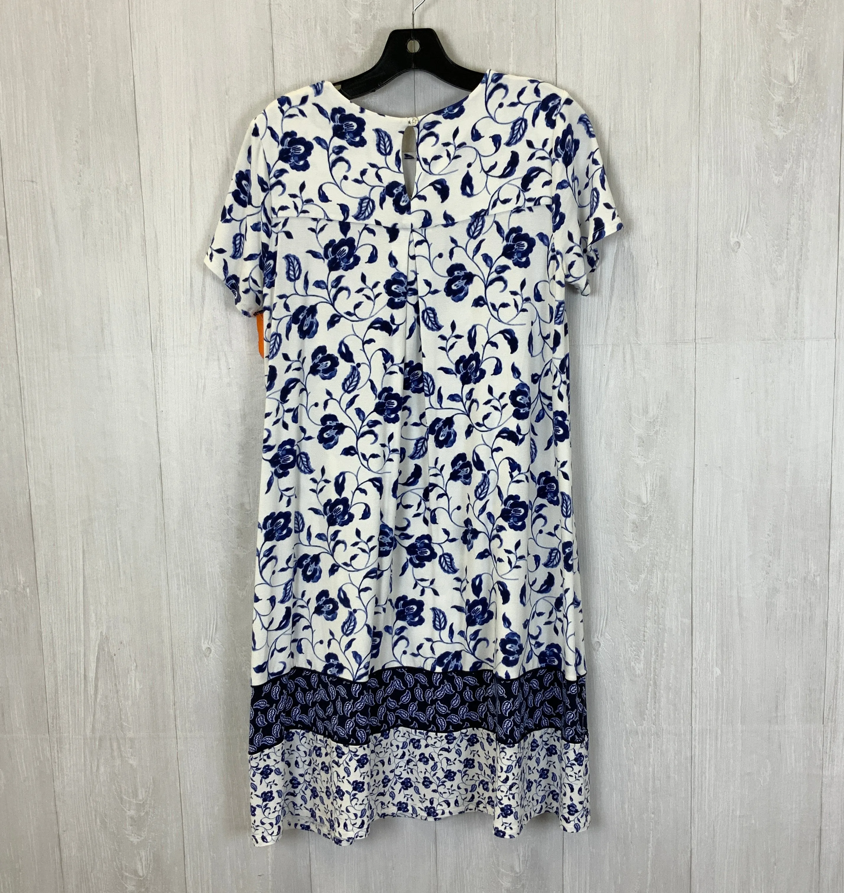 Blue & White Dress Casual Short J. Jill, Size Xs