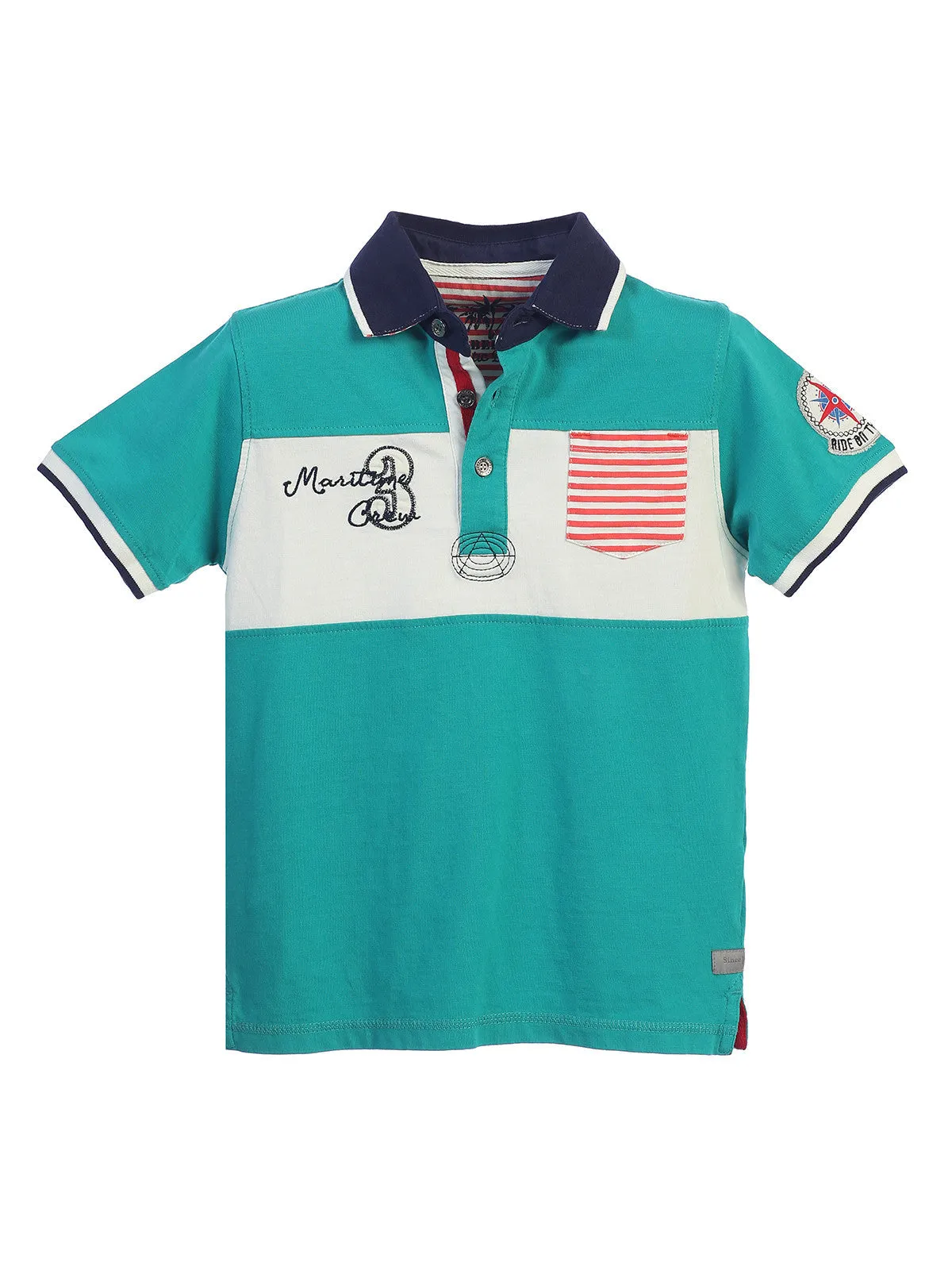 Boy's Polo Shirt w/ Embroidery