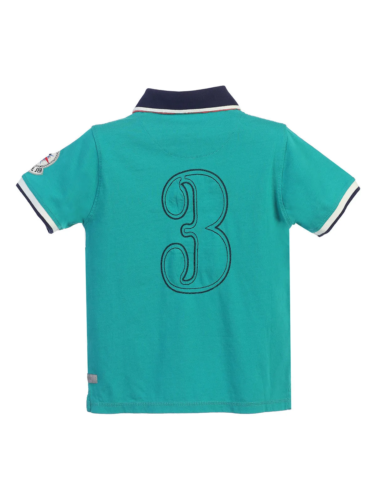 Boy's Polo Shirt w/ Embroidery