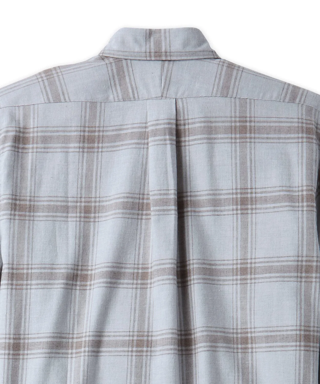 Bristol Button-Down Brindle Heather Flannel Sport Shirt