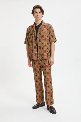 Cabana Shirt Poly India Jacquard