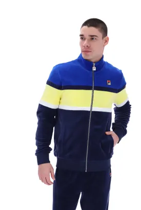 Decker Colour Blocked Velour Track Top