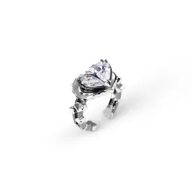 Grand Love Song Ring [White gems]