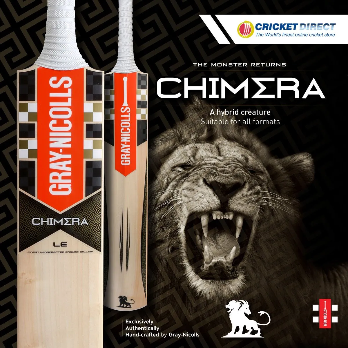 Gray Nicolls Cricket Bat Chimera LE English Willow