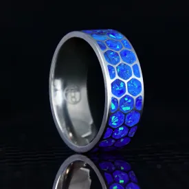 Hexagon Winter's Howl Glowstone Ring