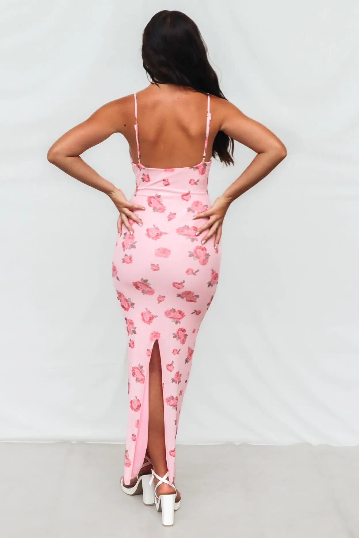 Kansis Maxi Dress - Pink