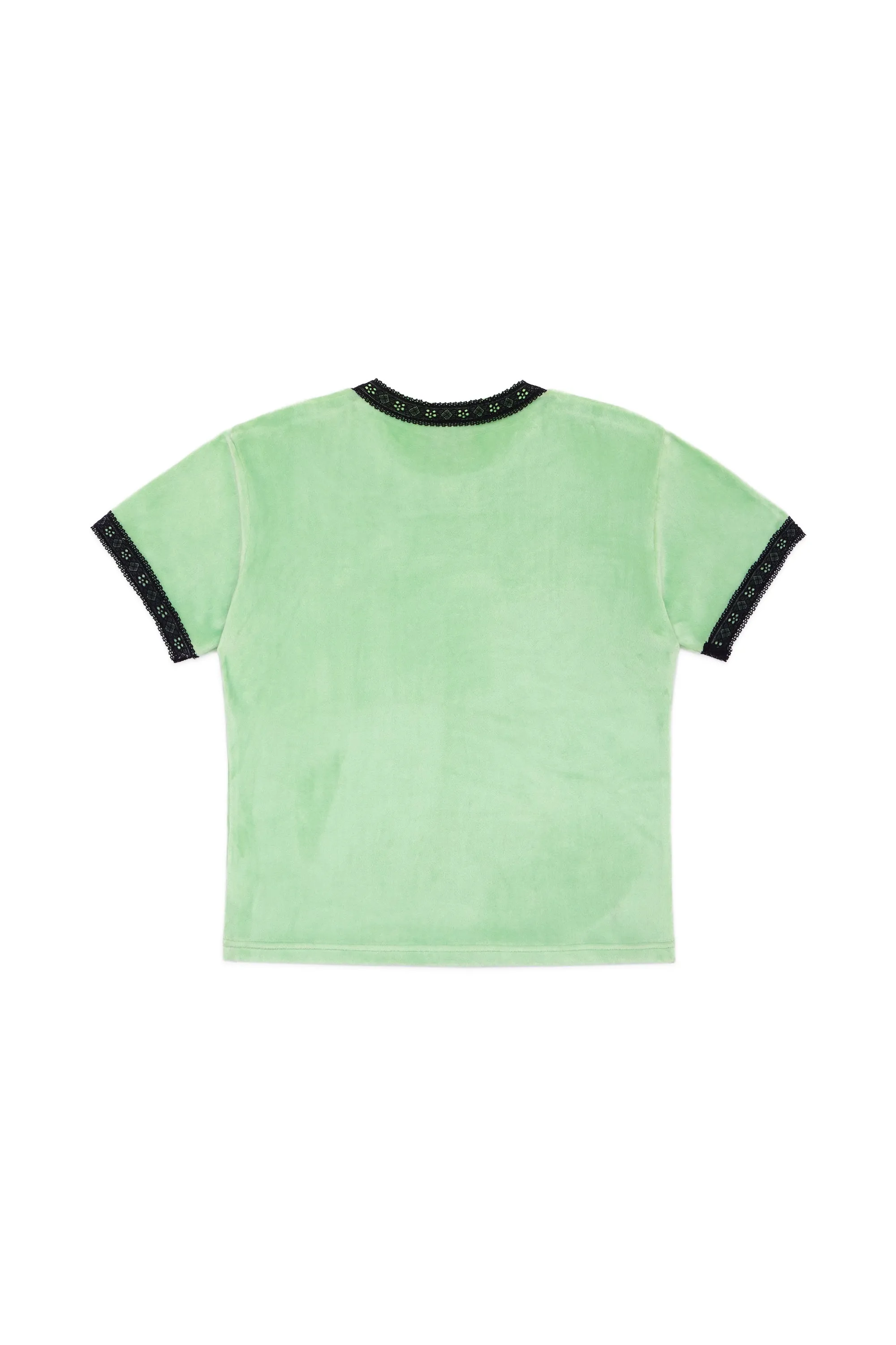 Mint Velour Tee