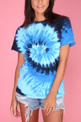 Ocean Tie-Dye Unisex Tee