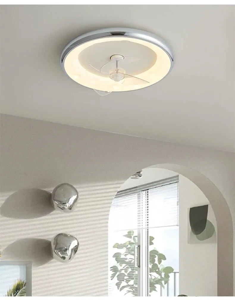 QIYI Karamin Modern LED Ceiling Fans Lamp Controller