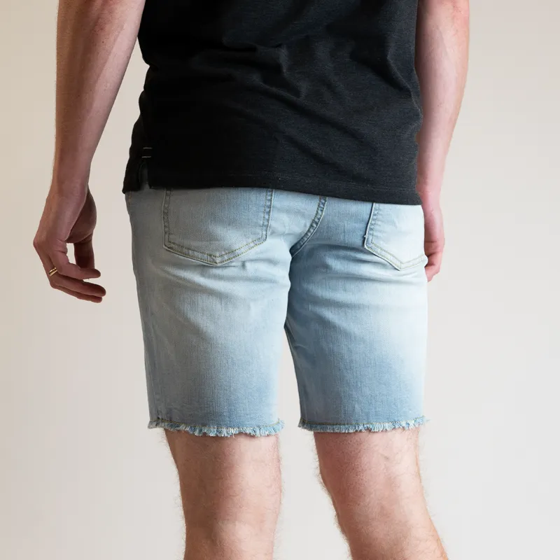 Stretch Jorts - Light Blue