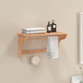 Towel Rack 60x30x35 cm Solid Wood Walnut